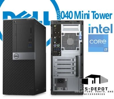 Dell Desktop Computer PC i7, up to 64GB RAM, 2TB SSD, Windows 11 or 10 PRO, WiFi - Image 1 of 2