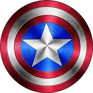 Captain America Shield Logo Comic Superhero Vinyl - Sticker Graphic - Auto, Wall