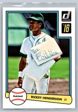 2016 Donruss #D82-47 Rickey Henderson 1982
