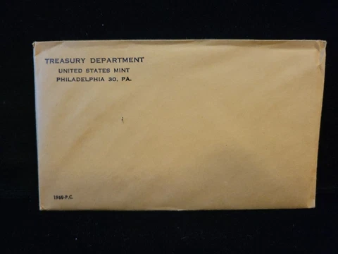 SEALED/UNOPENED 1960 US Mint Proof Set | Sealed Envelope Cover