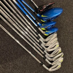 NIKE GOLF VAPOR FLY GOLF CLUBS 11PC SET No Head Cover No Caddie bag - Picture 1 of 9