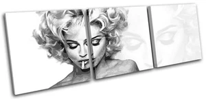 Madonna Music Iconic Celebrities TREBLE CANVAS WALL ART Picture Print VA - Picture 1 of 1