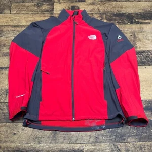 The North Face Summit Series Jacket Softshell Full Zip Mens L Red TNF APEX - Picture 1 of 10