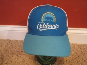 AMGEN TOUR OF CALIFORNIA Boco Gear Fahrrad Strapback MÜTZE blau - Bild 1 von 8