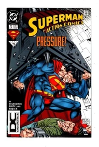 ACTION COMICS 712 (VF/NM 9.0) VARIANTE LOGO DC UNIVERSE / 1995 ETÀ MODERNA * - Foto 1 di 3
