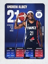 Andrew Albicy 2023 Slam Deck Team France Equipe de France Sports Trading Card