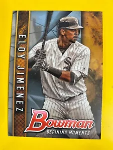 14639 2017 Bowman Cromato Draft Defining Moments #BDMEJ Eloy Jimenez ROOKIE - Foto 1 di 2