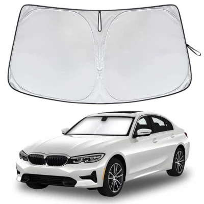 Cubierta plegable para parabrisas de coche BMW 540i E60 F11 G30 2000-2023 Foto 1 de 4