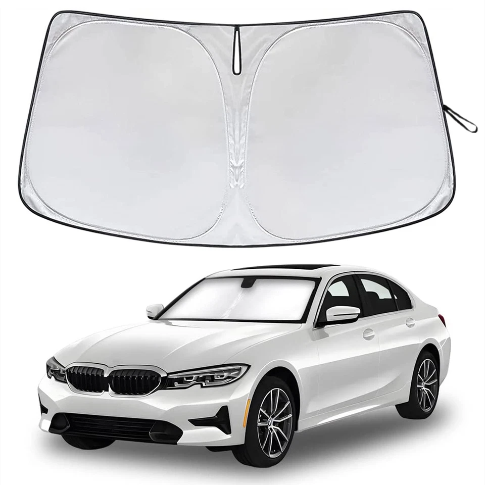Cubierta plegable para parabrisas de coche BMW 540i E60 F11 G30 2000-2023 Foto 1 de 4