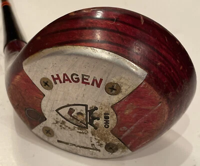 Vintage Walter Hagen 410 1 Wood Driver American Lady Steel Shaft - Image 1 of 4