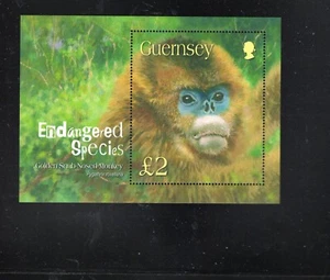 GUERNSEY #816 2004 GOLDEN MONKEY MINT VF NH S/S - Picture 1 of 1