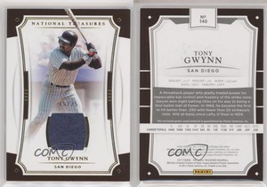 2017 Panini National Treasures Gold /25 Tony Gwynn (Pinstriped Jersey) HOF