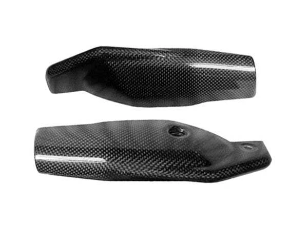 Fork Leg Guards Covers for Ducati Hypermotard 1100 1100s 07-08 Carbon Fiber - Image 1 of 4