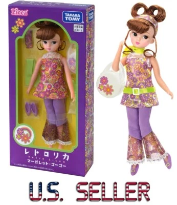 Muñeca de moda Takara Tomy Retro Licca Chan Margaret Go-Go GoGo 2025 EN STOCK Foto 1 de 4