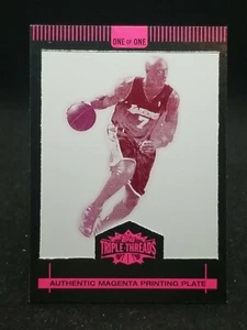 2007-08 Topps Triple Threads #80 Lamar Odom Magenta Printing Plate 1/1 - 1of1 - Picture 1 of 3