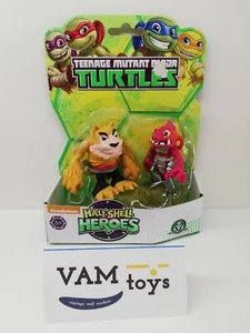 Teenage Mutant Ninja Turtles Half Shell Heroes 2.5'' Dogpound & Fishface - Picture 1 of 2