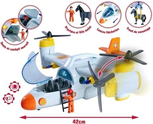 fire swift rescue plane aereo fireman sam pompiere simba pompier firemen vehicle - Imagen 1 de 3
