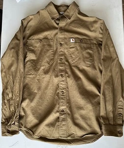 Carhartt Men s Work Shirt SIze M Rugged Flex Relaxed Fit - Picture 1 of 5