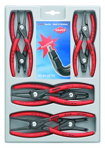 Knipex Tools Lp 00 20 04 Sb 8 Pc. Precision Circlip Snap- Ring Plier Set New! - Picture 1 of 1