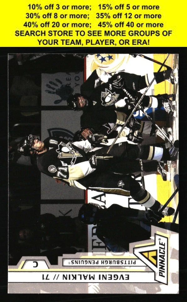 Pittsburgh Penguins Hockey Cards All Eras - Choose Card - Part 1 - Image 1 of 1