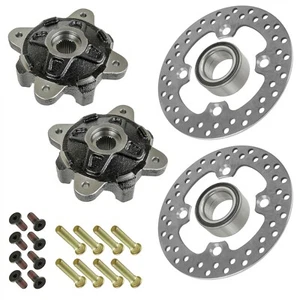 Wheel Carrier Disc & Bearing w/Bolts For Polaris RANGER 800 6X6 2012 - 2017 - Picture 1 of 8
