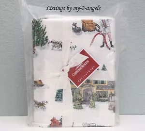 NEW Pottery Barn NATIONAL LAMPOON'S CHRISTMAS VACATION Percale King Sheet Set - Picture 1 of 1