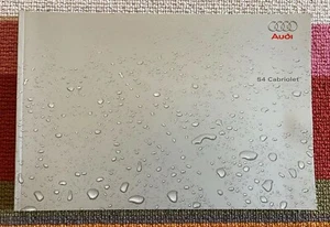 Audi S4 Cabriolet UK Sales Brochure 2005 - Picture 1 of 2
