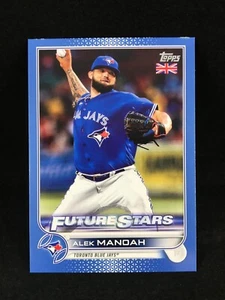 Alek Manoah 2022 Topps UK Edition BLUE /75 SP #71 Torontoa Blue Jays - Picture 1 of 2