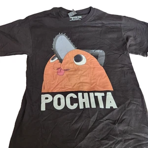 Pochita Chainsaw Man T-Shirt Unisex Gr. M Denji Makima T-Shirt Herren / Damen Manga - Bild 1 von 8