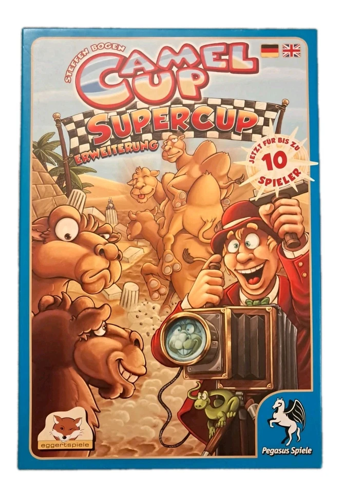 Camel Up - Supercup Erweiterung - Brettspiel - Pegasus Spiele - Vollständig - Bild 1 von 4