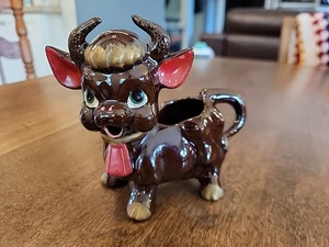 Anthropomorphic Cow Ceramic  Creamer Made In Mint Japan VINTAGE - Bild 1 von 11