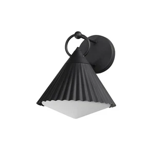 Black One Light Wall Sconce from the Odette Collection - Picture 1 of 1
