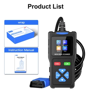 T100 OBD2 Scanner for All Cars After 1996 with 1.7 inch Screen - Picture 1 of 11