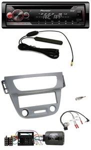 Pioneer CD USB Lenkrad DAB MP3 Autoradio für Renault Megane III 2009-2012 grau - Bild 1 von 11