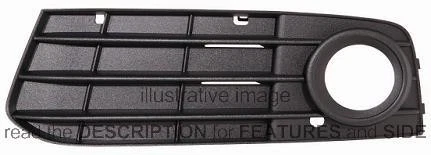 Parrilla antiniebla derecha Audi A4 2007-2011 cuadro negro A 3 cuadros Foto 1 de 1