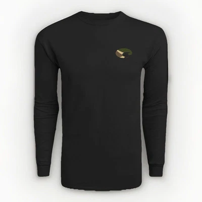 Camisa manga larga Costa Del Mar The Hunt para hombre, color: negra, talla XXL - nueva Foto 1 de 4