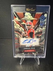 💥-2024 Wild Card Just The Hits - CARSON BECK - Verdadero 1/1 Edad de Plata Automático -💥 - Imagen 1 de 2