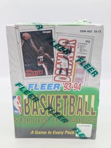 1993-94 Fleer Basketball Series 1 Wax Box Factory Sealed Chris Webber HOF RC Yr - Picture 1 of 4