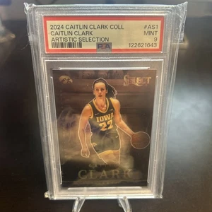 Colección Panini Caitlin Clark 2024 - Selecciones artísticas Caitlin Clark PSA 9 - Imagen 1 de 2