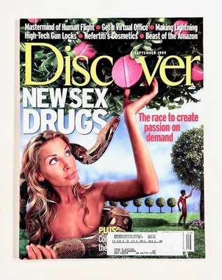 1999 Sep DISCOVER New Sex Drugs VIRTUAL OFFICES Egyptian Cosmetics MARS MISSION Foto 1 de 4