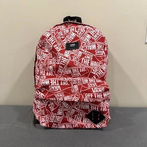 Vans Old Skool II Red Rucksack Throw Back Off The Wall Classic - Bild 1 von 11