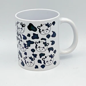 11 Unzen Becher Gefleckte Kuh Keramik Kaffee Tee Milch Geschenk - Bild 1 von 4