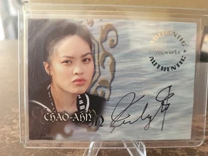 2003 Buffy the Vampire Slayer Season 7 Autograph A49 Kristy Wu as Chao-Ahn - Picture 1 of 2