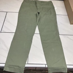 Old Navy DAMEN HOHE TAILLE grüne PIXIE HOSE GRÖSSE 8 neu mit Etikett - Bild 1 von 8