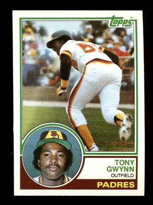 1983 Topps #482 - Tony Gwynn Padres HOF RC NM-MT+ CENTRADO - Imagem 1 de 2