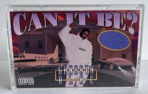 Gangsta Blac Can It Be Cassette Tape 1996 Three 6 Mafia Memphis Rap Project Pat - Imagen 1 de 18