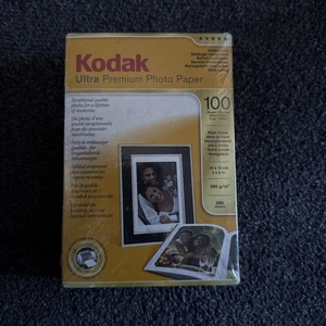 Kodak Ultra Premium Photo Paper 4x6” Inch 10x15 100 sheets - Afbeelding 1 van 2