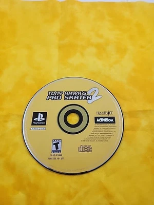 Disco de videogame Tony Hawk's Pro Skater 2 Playstation PS1 testado apenas - Imagem 1 de 3