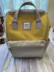 Himawari Large Travel Backpack with Laptop Compartment Diaper Bag - Picture 1 of 8