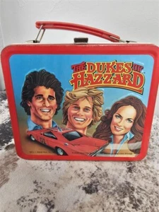 1980 Dukes Of Hazzard Brotdose und Thermoskanne Bo & Luke Duke General Lee Daisy - Bild 1 von 23